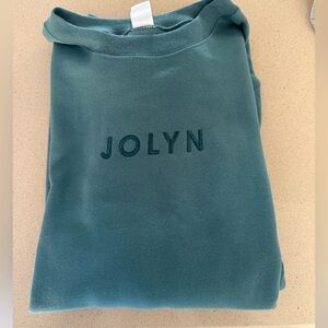 Jolyn Clothing Green Sweatshirt